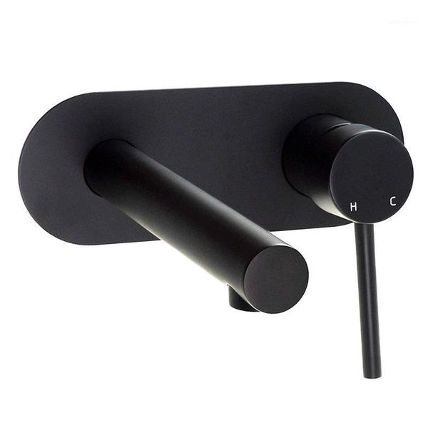 

bathroom sink faucets cold and basin faucet solid brass tap matte black wall mounted fregadero taps1