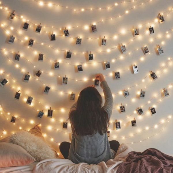 

8 colors 1-20m led string light waterproof copper wire lighting fairy light garland battery operation for christmas tree wedding party decor