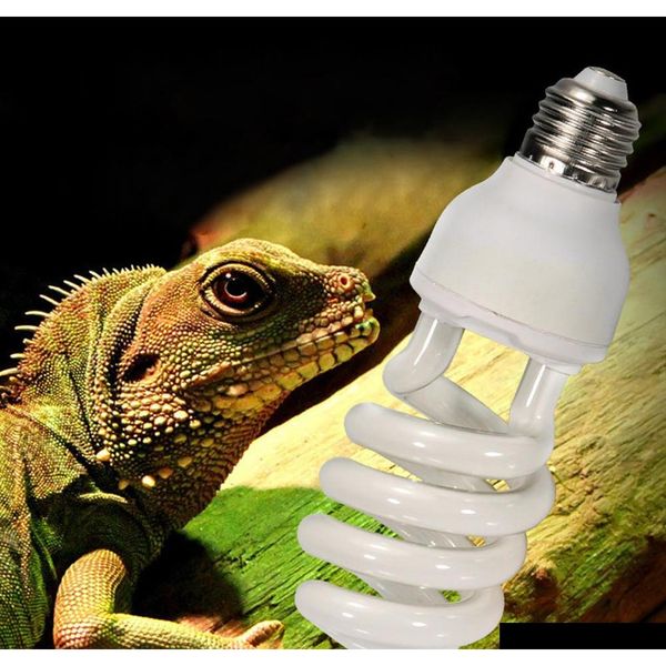 

220v-240v reptile light bulb 5.0 10.0 uvb 13w reptile light bulb uv lamp vivarium terrarium snake pet heating bjzgp