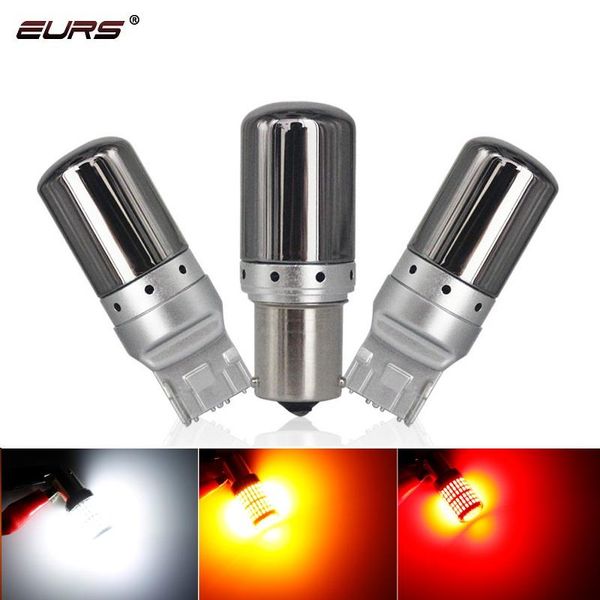 

1pcs s25 canbus 1156 ba15s p21w bau15s py21w t20 7440 w21w led bulbs 3014 144smd error turn signal lights brake lamp 12v
