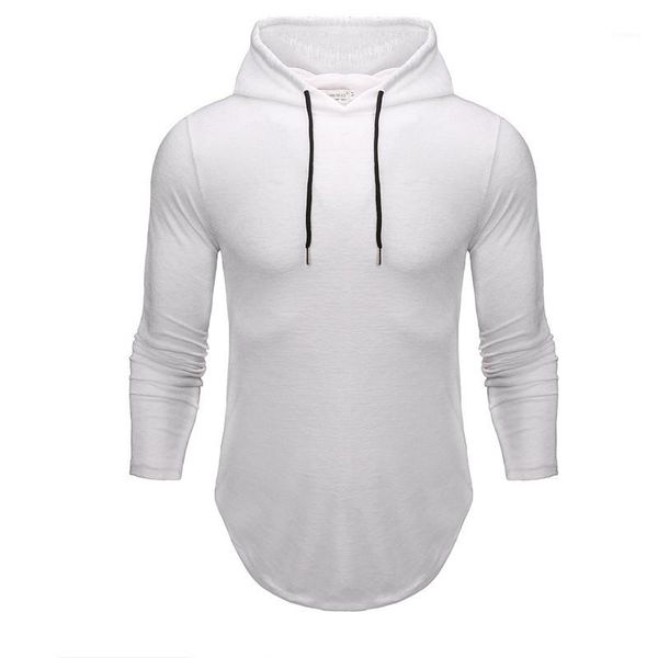 

clothing 21fw fashion soild color mens sweatshirts hooded long sleeve slim hoodies new designer sports mens, Black