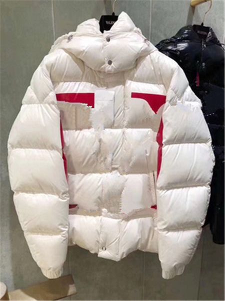 

new fashion style mens winter down jacket parka for men womens down jacket hooded coat fashion keep warm down coats, Black