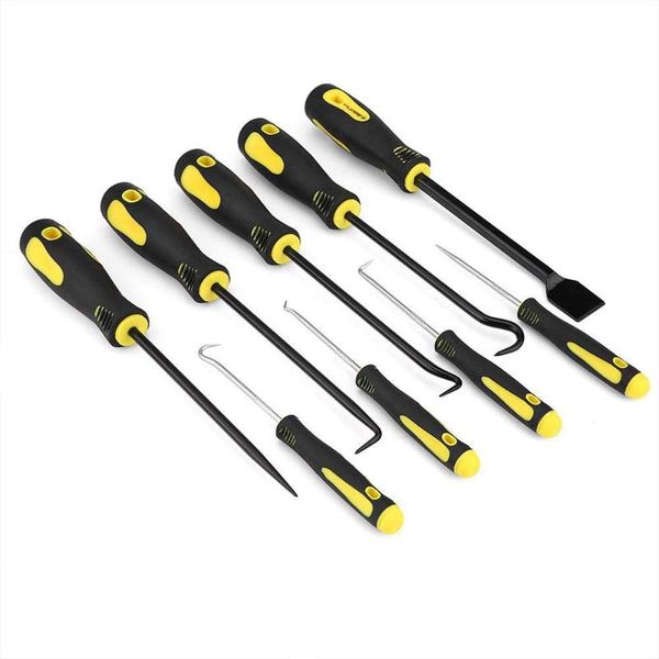 

9pc/set oil seal screwdriver scraper and pick hook gasket scraping hose removal garage workshop car oil seal disassembly tool