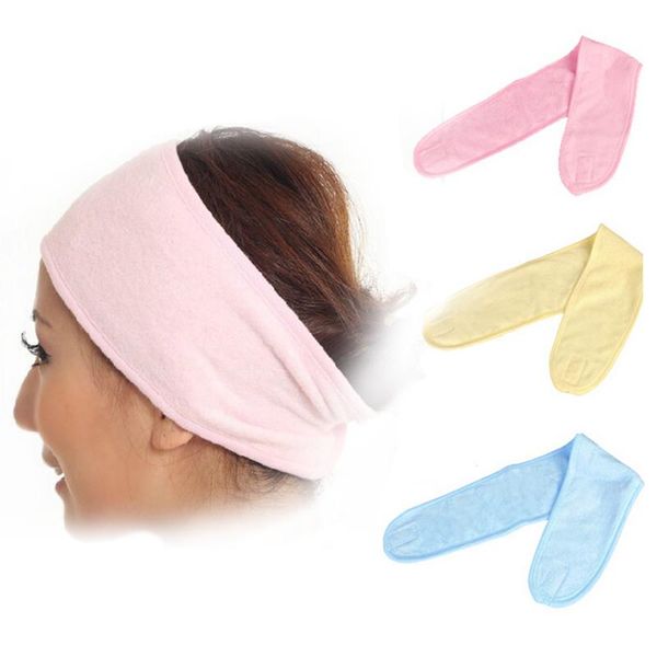 

bath brushes, sponges & scrubbers 1pcs women head wrap 3 colors shower headband washing cleansing toiletries bathing tool accessories a2