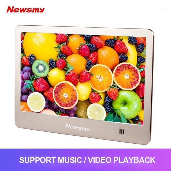 

luxury metal digital p frame 8" 1024*768 hd screen 720p u disk sd mp3 music player alarm clock pictures video display1