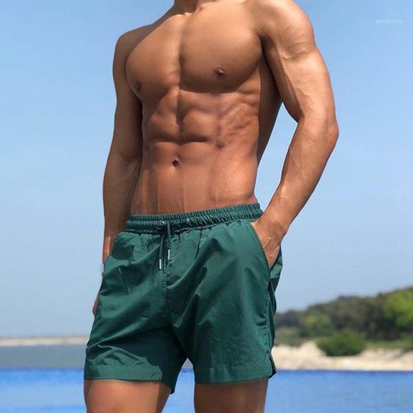 

gym clothing aitonoble 2021 men fitness shorts summer running beach training quick dry basketball1, White;black
