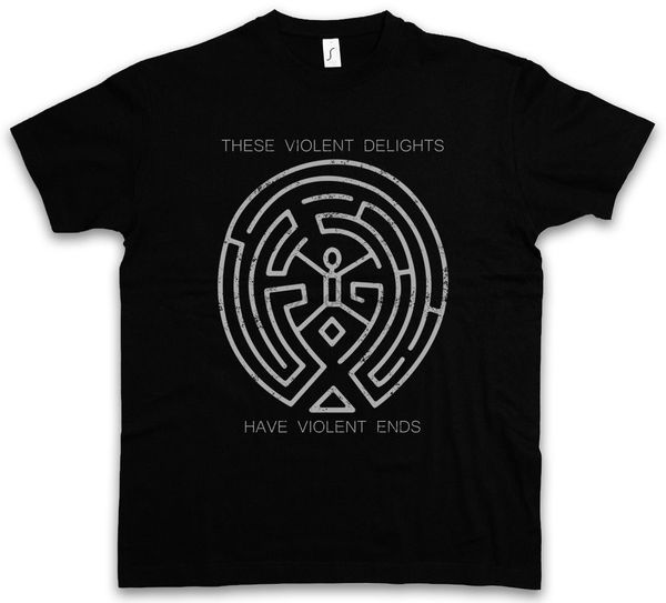 

these violent delights t-shirt westworld labyrinth circle tattoo head the maze sport hooded sweatshirt hoodie