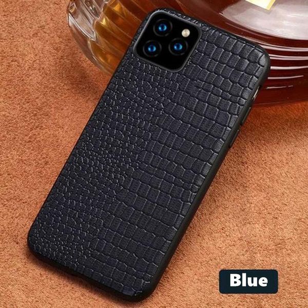

роскошные крокодил зерна из натуральной кожи телефон чехол для iphone 6 6s 7 8 plus x xs max хг 11 11 pro max bbyipi bwkf