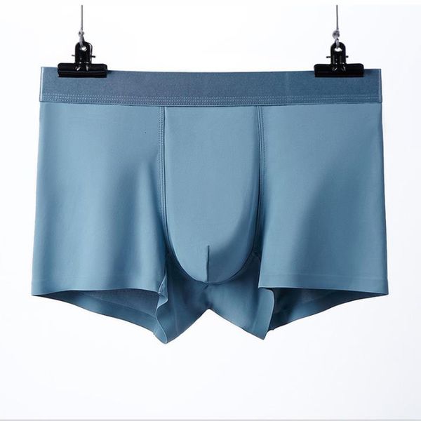 

luxury mercerized very thin men's underwear nylon ice silk double bagged high-interest high-stretch seamless boxers man