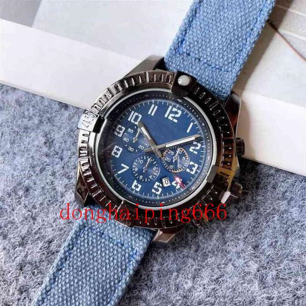 

2021 fire century quartz belt fake six needle watch men's fashion trend, Slivery;brown