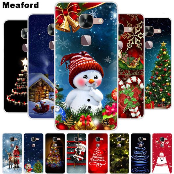 

qaleetv leeco le s3 cartoon christmas cover, leeco pro 3 ai le 2 pro max 2 cool 1 s3 silicone tpu soft phone coverlk