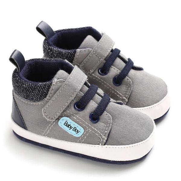

first walkers boy shoes toddler sneakers born baby casual soft sole lace-up infant