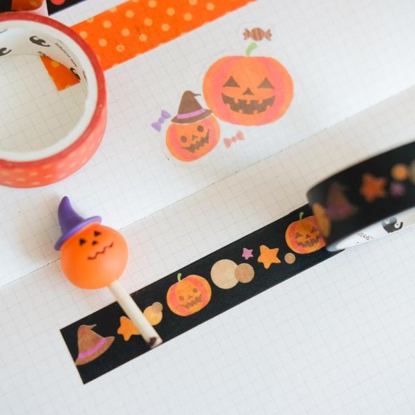 

halloween tape twill checkered fot custom scrapbooking plannercar luggage suitcase decor toys for children computer notebook wmtzvg