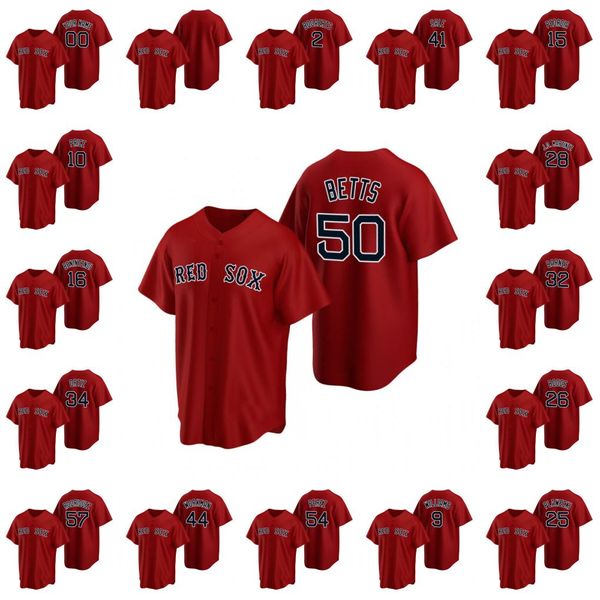 

boston red sox men #34 david ortiz 50 mookie betts 2 xander bogaerts 28 martinez custom women youth red replica alternate jersey, Blue;black