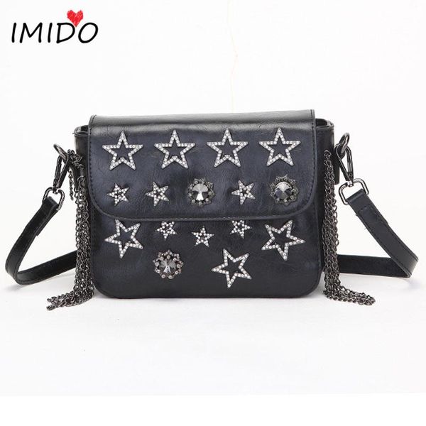 

vintage tassel flap bag diamond crossbody bag rivet shoulder bags for ladies handbag luxury leather korean black cool bags