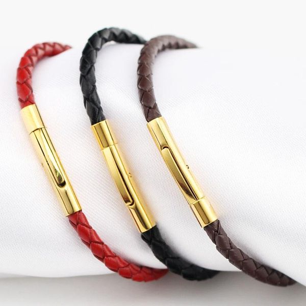 

new arrival leather bracelet women bracelet, Black