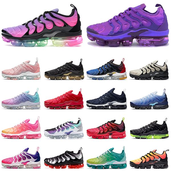 

discount tn plus mens running shoes triple black white be ture coquettish purple suman light bone tns men women trainers sports sneakers