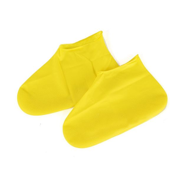 

1 pair reusable latex waterproof waterproof rain shoes covers slip-resistant rubber rain boot overshoes s/m/l shoes accessories wmtenl