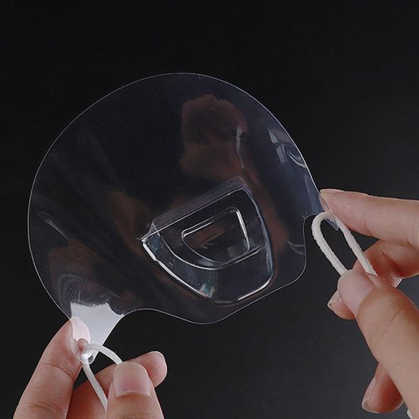 

прозрачная маска для catering кухня ресторан противотуманно chef маска слюны dust отель food service пластиковая маска jllvwf