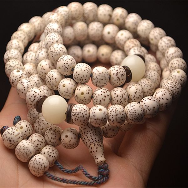 

dmbif 108 straight the star moon bodhi buddha buddha beadsbeads in new spring process dry grinding chanting beads of tube bodhisattva in the, Golden;silver