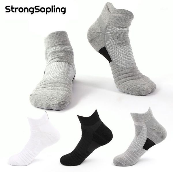 

sports socks sock men's short sweat sweat-absorbent outdoor running basketball football cycling breathable 3 pairs1, Black