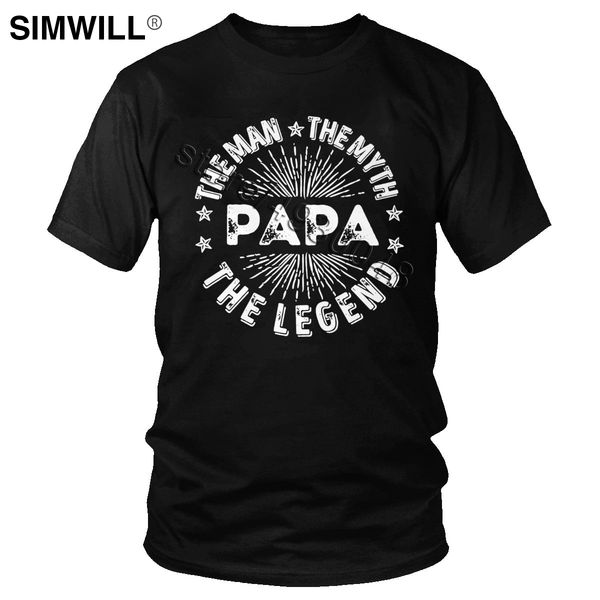 

миф легенда супер папа для папа прохладный день подарков tee спорта с коротким рукавом городской моды отца толстовка с капюшоном hoodie мужч