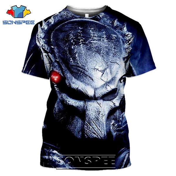 

predator aliens movie 3d print shirts hippie hippie funny men clothing
