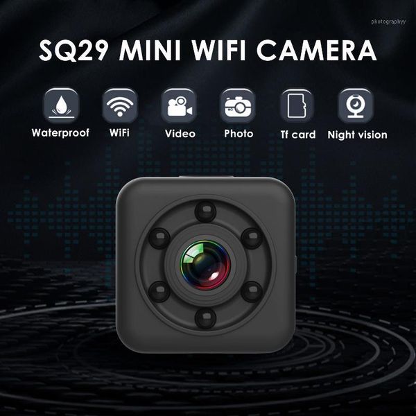 

et sq29 ip camera hd wifi small mini camera sensor night vision camcorder motion dvr micro sport dv with waterproof shell1