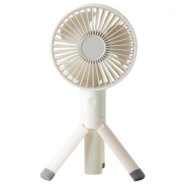 

quiet deskfan, 3-shigh wind mini usb fan handheld tripod built-in 2000mah rechargeable 18650 battery1