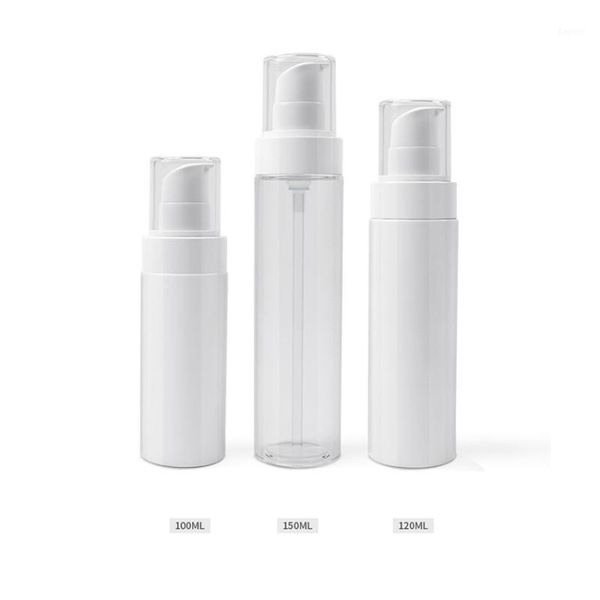 

100ml 120ml 150ml empty plastic cosmetic bottle travel mini liquid bottles transparent airless pump vacuum toiletries container1