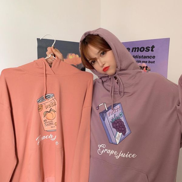 

пальто свитер хлопок cljku женщин рано свитер рукав осени свободного корейский стиля ins harajuku стиль бфа тонких длинных женщин с капюшоно, Black