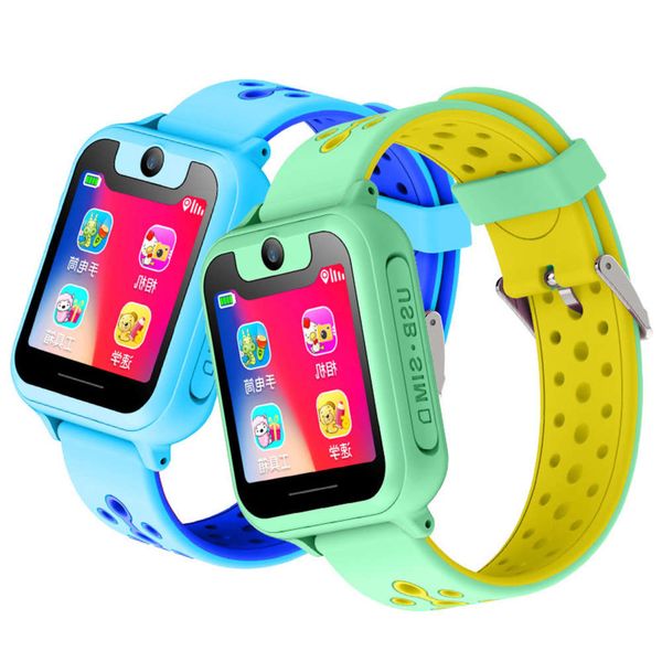

s8 children's smart safe positioning students touch large color screen male and female personality phone