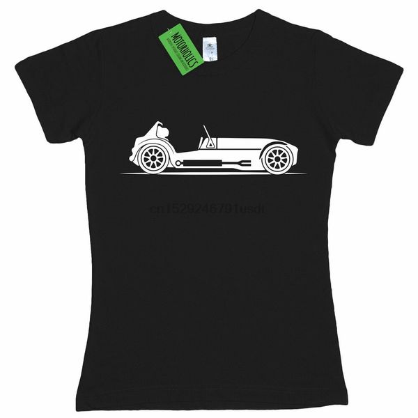 

ladies original sketch lotus 7 caterham seven tiger westfield fitted t shirt sport hooded sweatshirt hoodie