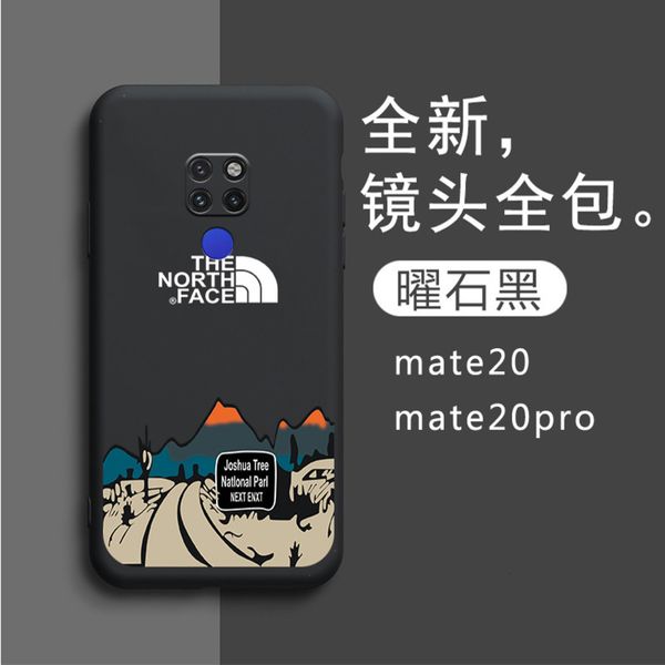 

huawei mate20 mobile phone case fall proof soft case huawei mate20pro protective cover m20 camera package m20pro liquid silicone met north