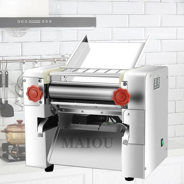 

220v/110v stainless steel commercial electric noodle making pasta maker dough roller noodle cutting machine1