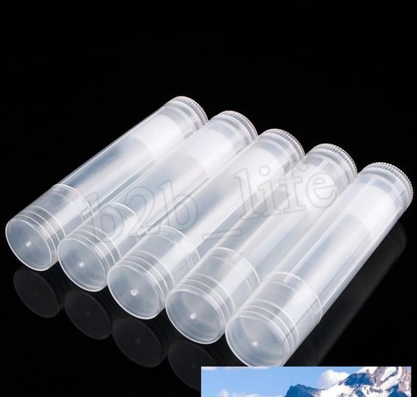 

5ml cosmetic empty chapstick lip gloss lipstick balm tube and caps container black white c sqcfzq homes2007