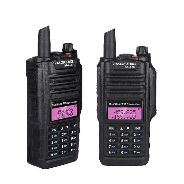 

водонепроницаемая walkie talkie speaker mic original ham handheld pspeaker mic speaker для baofeng bf-a58