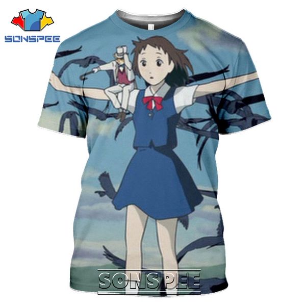 

the cat returns cartoon anime 3d print shirts funny humor harajuku men clothing