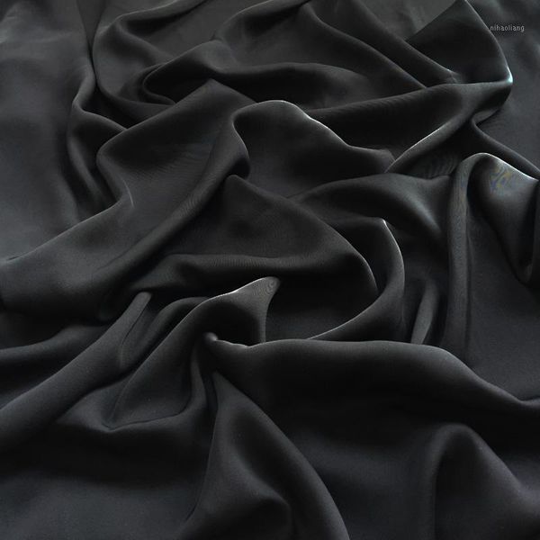 

fabric china largest manufacturer design abaya chiffon fabric/nida fabric/formal black fabric/muslim fabric1, Black;white