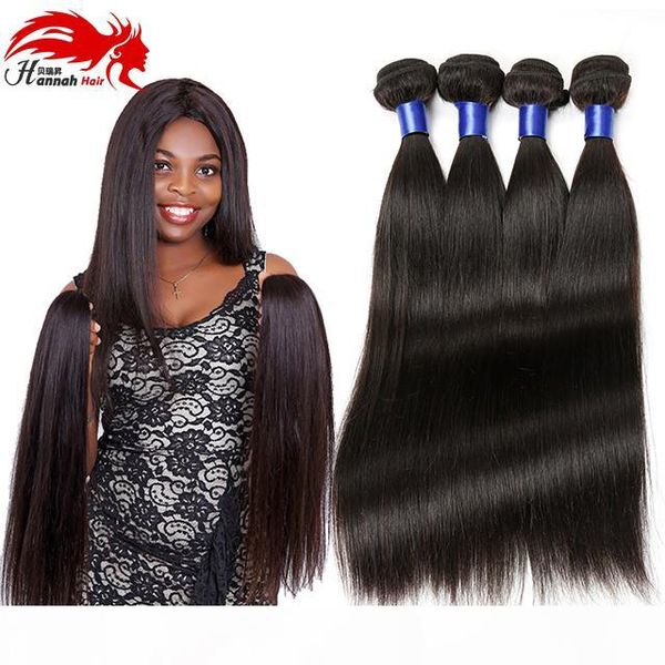 

hannah straight human hair weave bundles brazilian remy hair straight natural black color 3 piece human remy hair bundles
