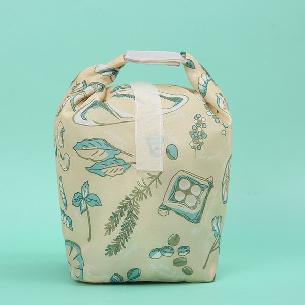 

outdoor takeaway folding food lunch portable oil-proof package bag dhl shipping