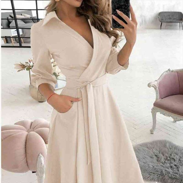 

summer fashion lace up all-match plus size bohemia ruched dress long-sleeved v-neck print bag hip womens clothing dress, Black;gray