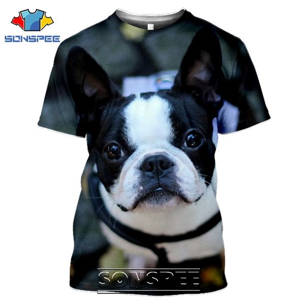 

french bulldog cute puppy 3d print shirts horror graphic oversized men clothing