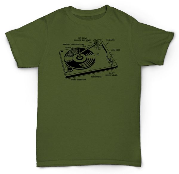 

2019 горячие продажи моды патефон t shirt vinyl nerd rare 45's soul северный tee рубашки спорта с капюшоном толстовка толстовка