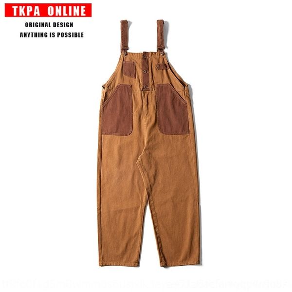 

16dka tkpa pants patchwork stitching retro straight harajuku vintage two sides loversloose wearing straight pants lurwc, Blue