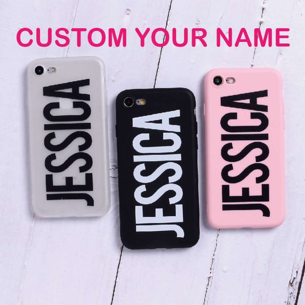

personalized case with text and name, solid matte, soft for vip 12 mini 6s xs max 7 plus 8 plus x 11 pro max