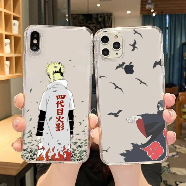 

akatsuki naruto japane anime case transparent soft vip 5 5s 5c se 6 6s 7 8 11 12 plus mini x pro4fre