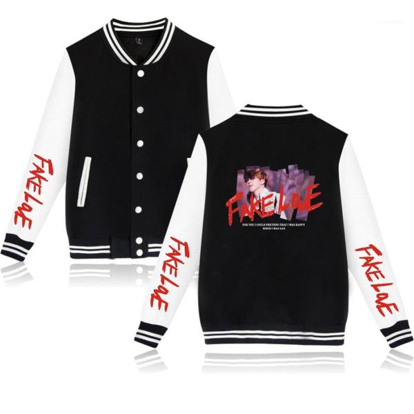 

new fake love baseball jackets 2018 sweatshirts women/men print collage style fashion casual clothes cool plus size xxs-4xl1, Black;brown