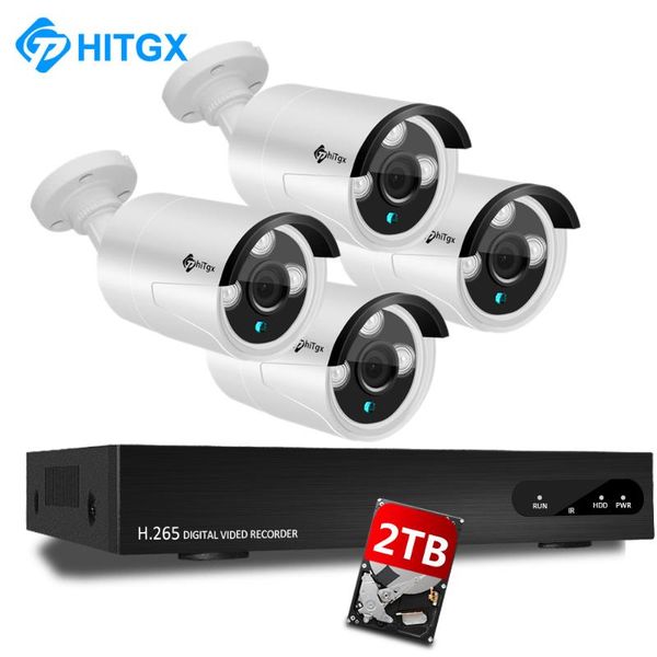 

wireless camera kits 3mp poe nvr kit cctv system ip ir night vision security surveillance set outdoor waterproof