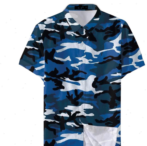 

2021 summer comfort fashion short sleeve button printed man casual shirt drop shipping good quality man clothes, White;black